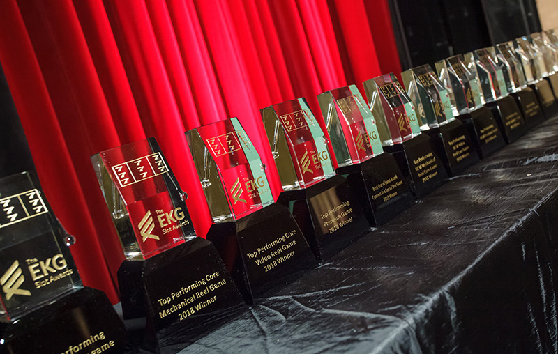 EKG Awards Show Excellence in Slot Game Development in the Casino